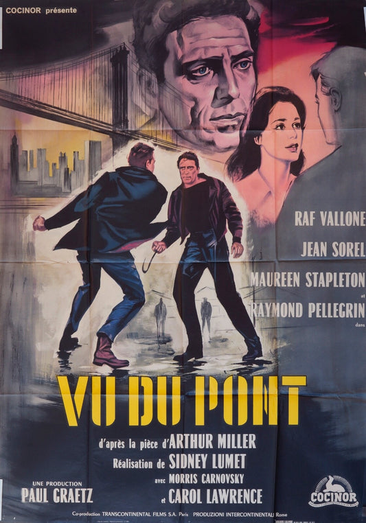 VU DU PONT 120X160 POSTER ORGINAL RAF VALLONE