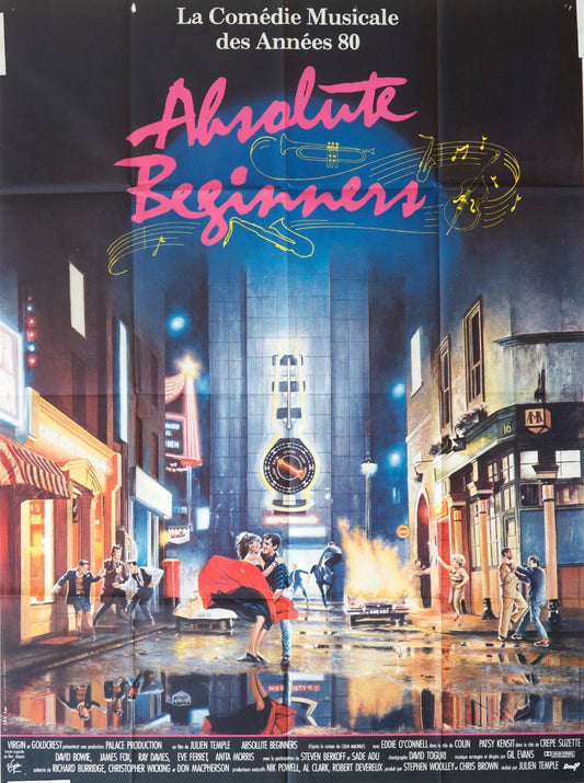 ABSOLUTE BEGINNERS  EDDIE O’CONNELL MOVIE POSTER ORIGINAL 120x160