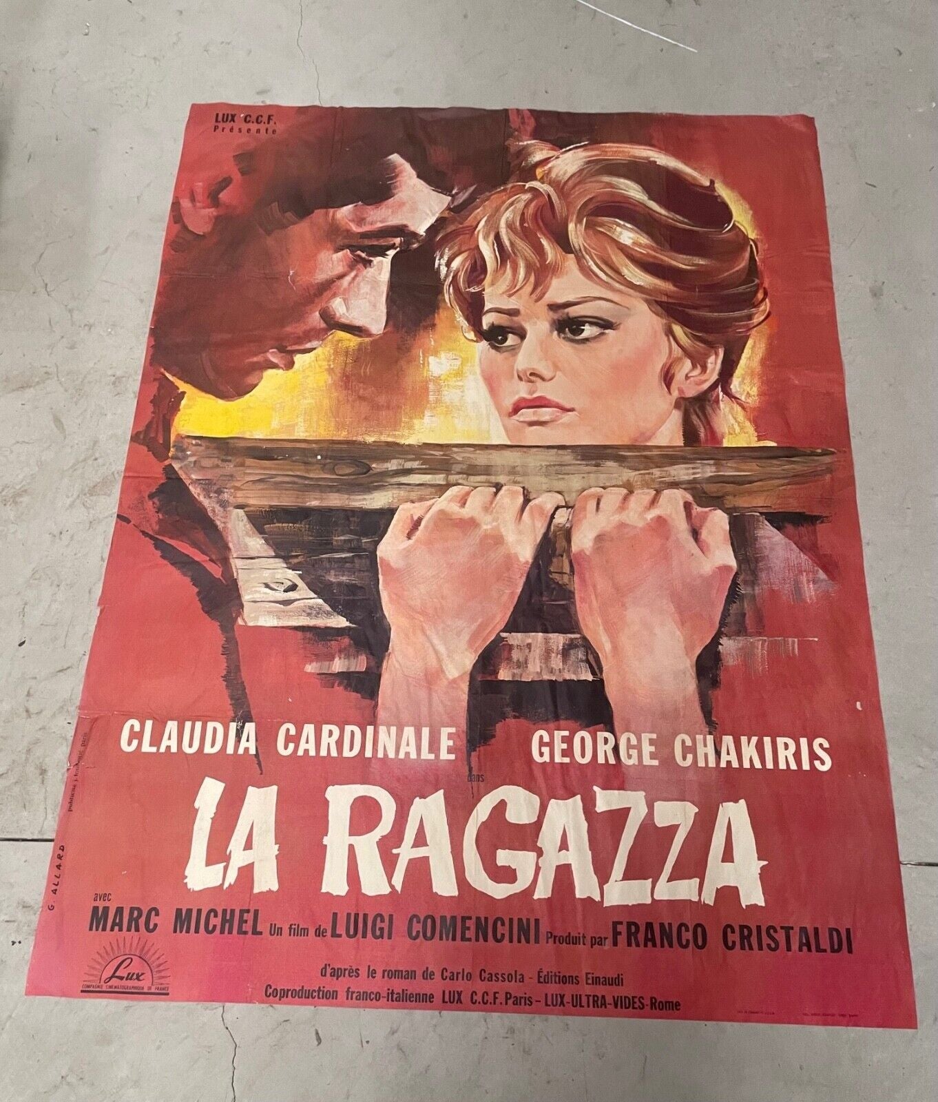 LA RAGAZZA ORIGINAL 120x160 CLAUDIA CARDINALE