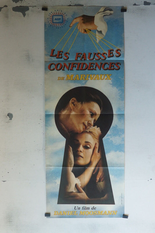 LES FAUSSES CONFIDENCES POSTER ORIGINAL 60x160 MARIVAUX
