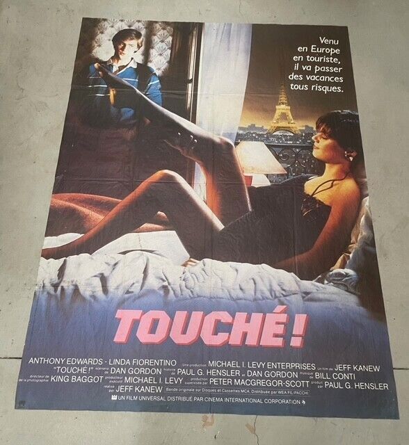 TOUCHÉ ! ANTHONY EDWARDS, MOVIE POSTER ORIGINAL 120x160