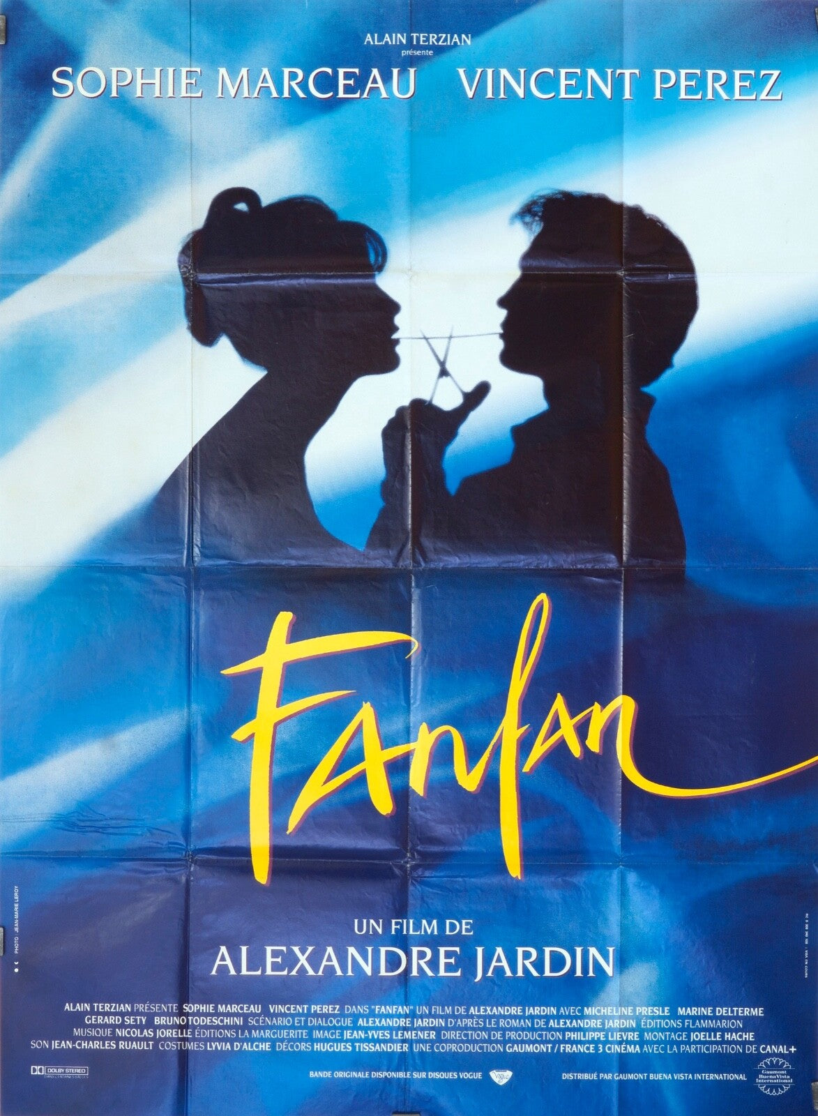 FANFAN MOVIE POSTER ORIGINAL 120x160  SOPHIE MARCEAU