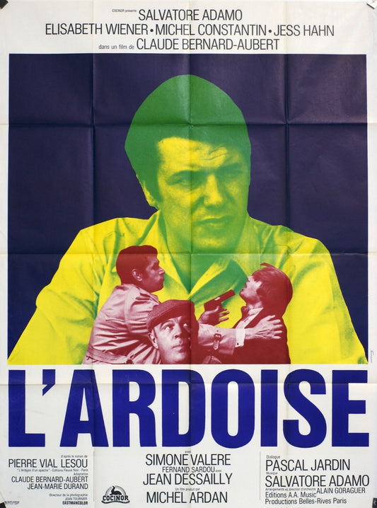 L’ARDOISE ELISABETH WIENER POSTER ORIGINAL 120x160