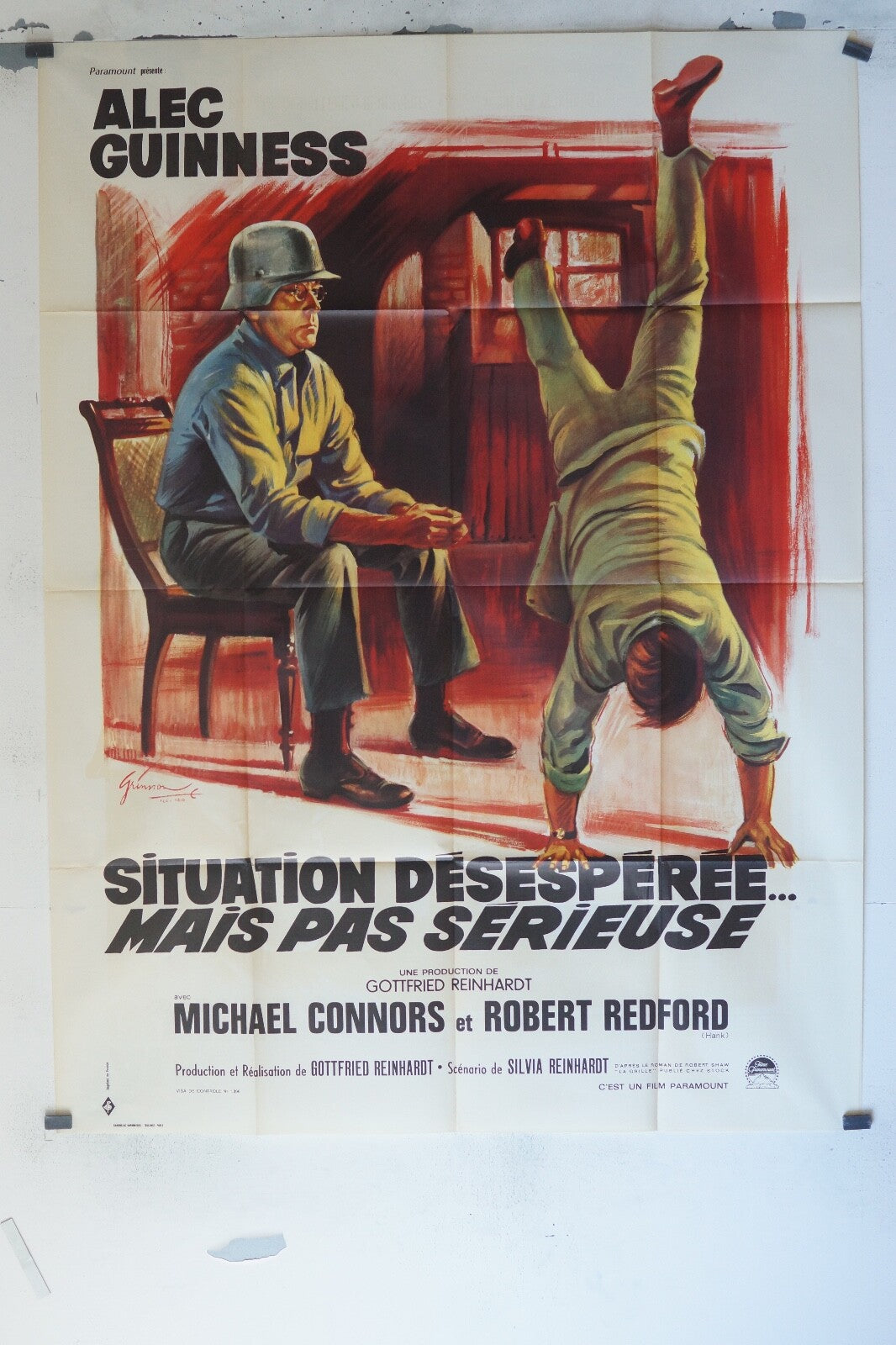 SITUATION DÉSESPÉRÉE MAIS PAS SÉRIEUSE MOVIE POSTER ORIGINAL 120x160 MICHAEL