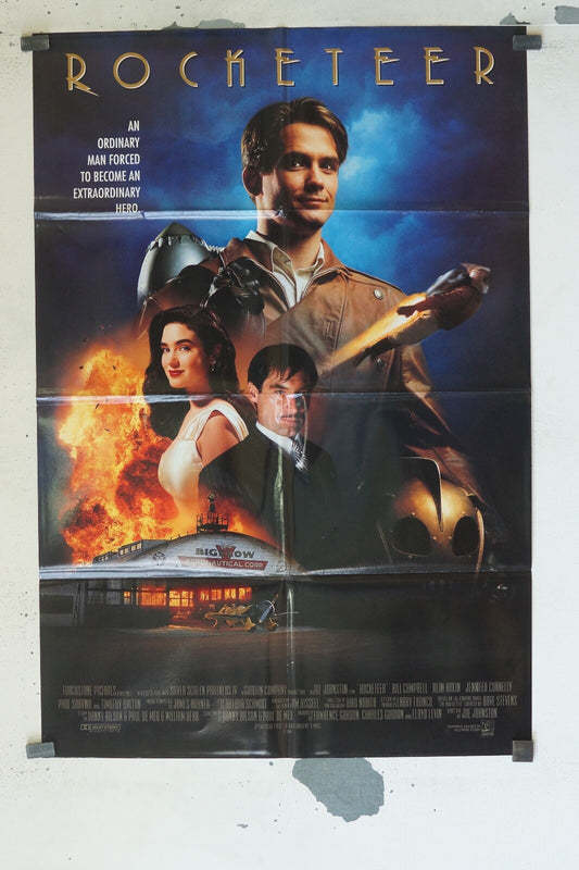 ROCKETEER (70X100) ORIGINAL MOVIE POSTER JOE JOHNSTON, JENNIFER CONNELY
