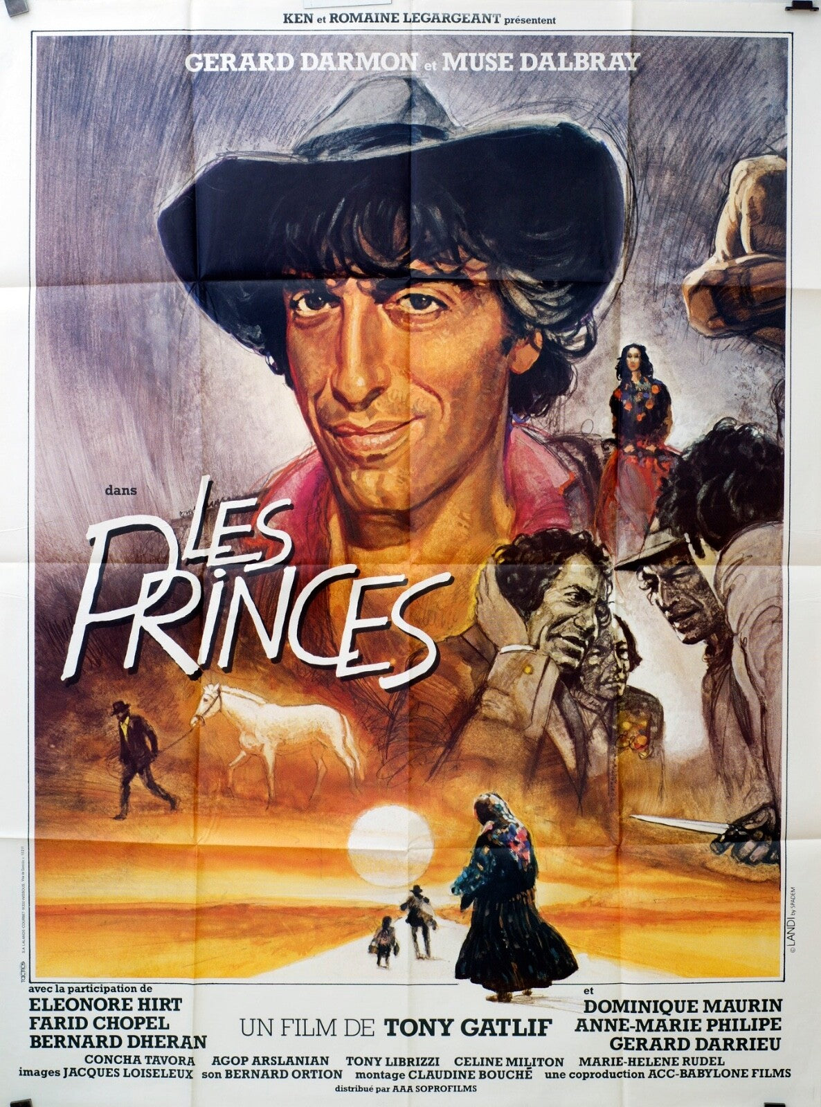 LES PRINCES Movie poster ORIGINAL (120x160) GERARD DARMON