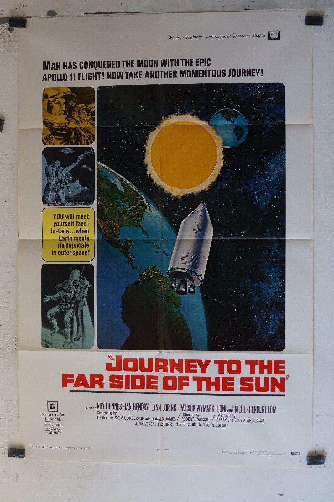 JOURNEY TO THE FAR SIDE OF THE SUN MOVIE POSTER ORIGINAL (69x103),Robert Parrish