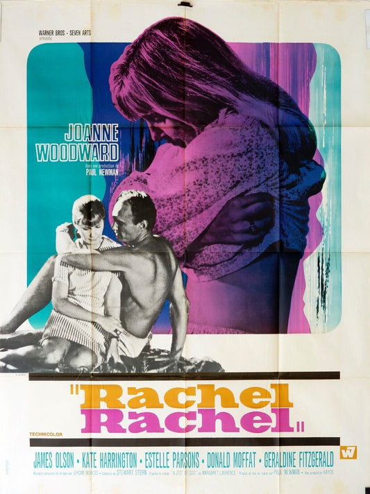 RACHEL RACHEL MOVIE POSTER ORIGINAL 120x160 JOANNE WOODWARD