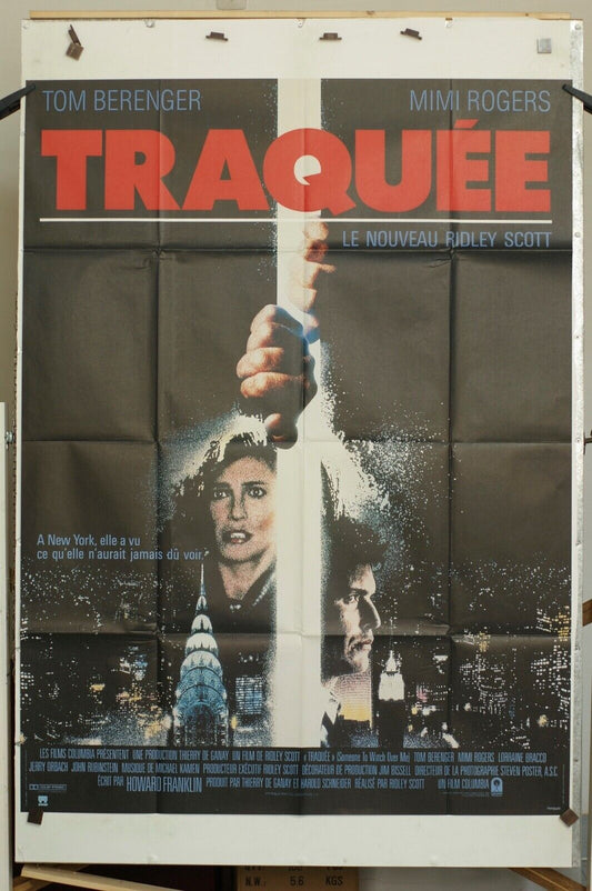 TRAQUÉE MOVIE POSTER ORIGINAL 120x160 TOM BERENGER