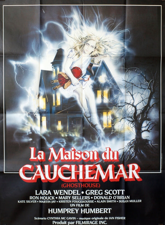 LA MAISON DU CAUCHEMAR MOVIE POSTER ORIGINAL 120x160 LAURA WENDEL