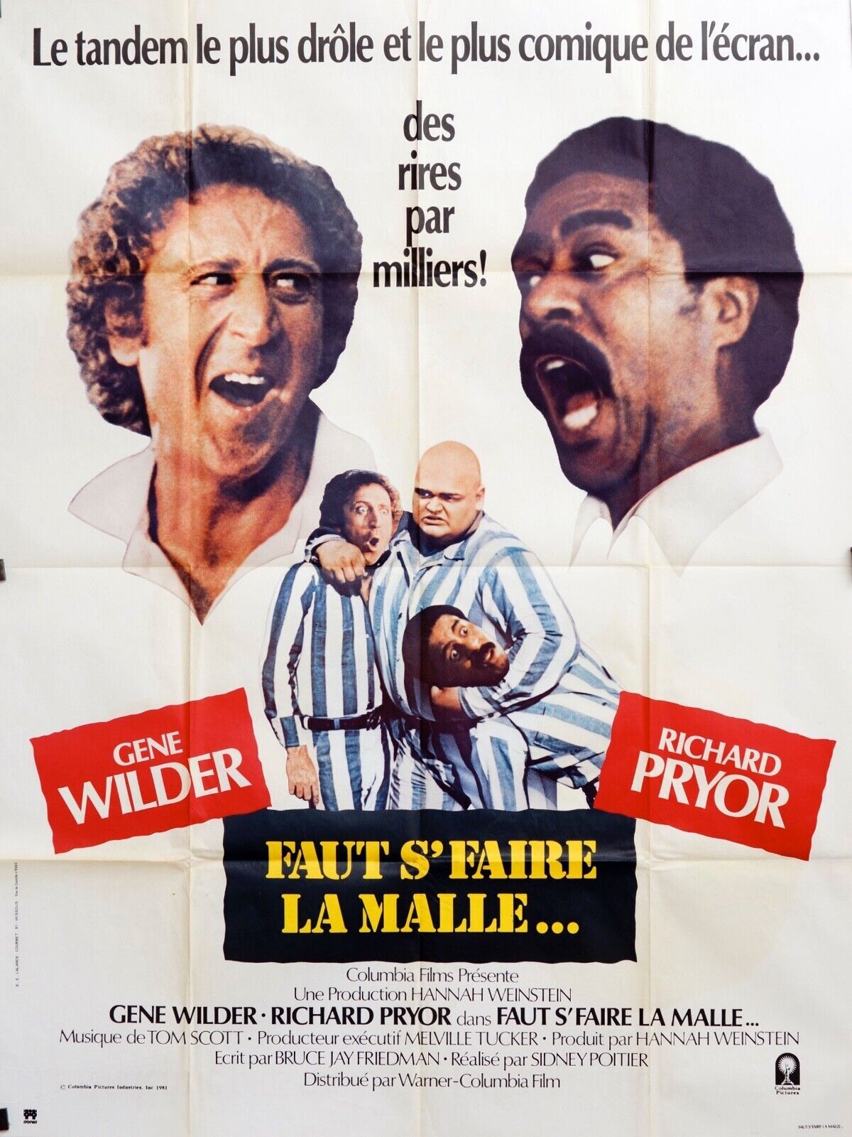 FAUT S’FAIRE LA MALLE POSTER ORIGINAL 120x160 ETAT MOYEN