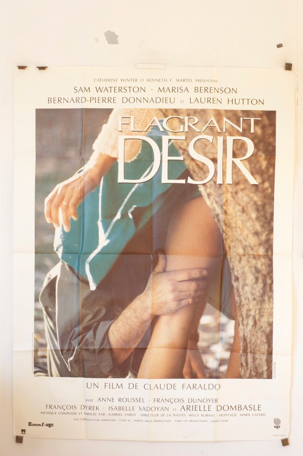 FLAGRANT DÉSIR POSTER ORIGINAL 120x160 SAM WATERSON