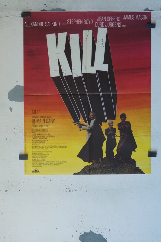 KILL POSTER ORIGINAL (40X60) JAMES MASON