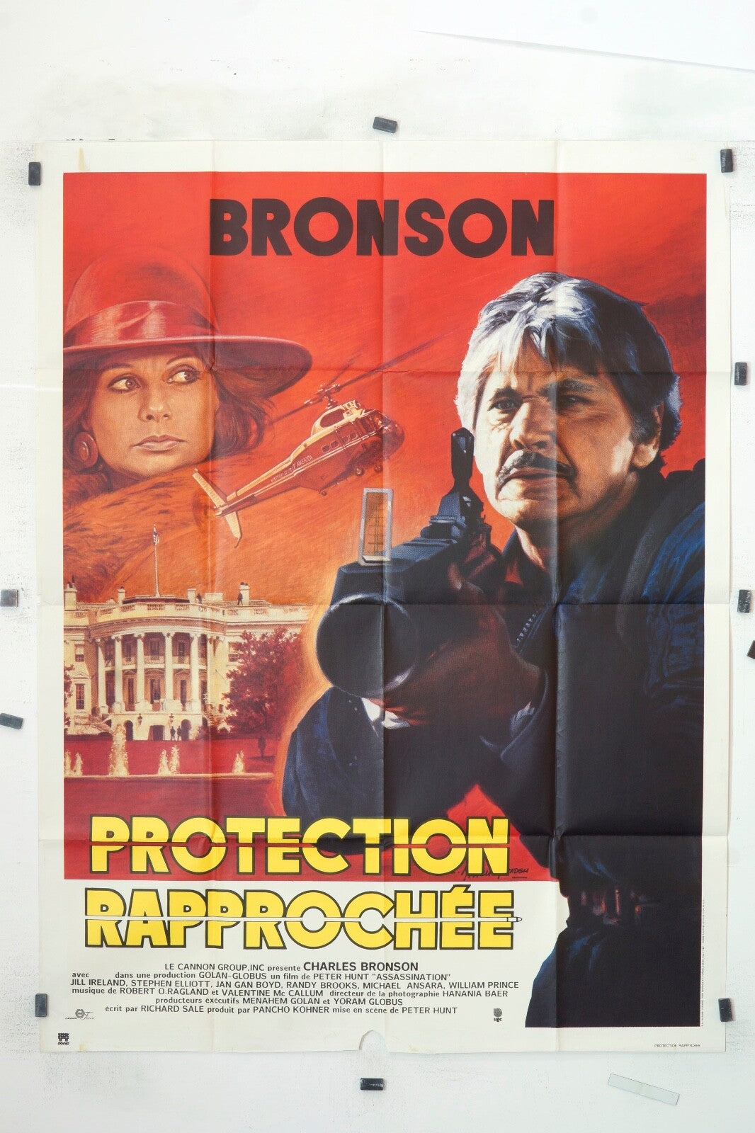 PROTECTION RAPPROCHÉE CHARLES BRONSON ORIGINAL MOVIE POSTER 120x160