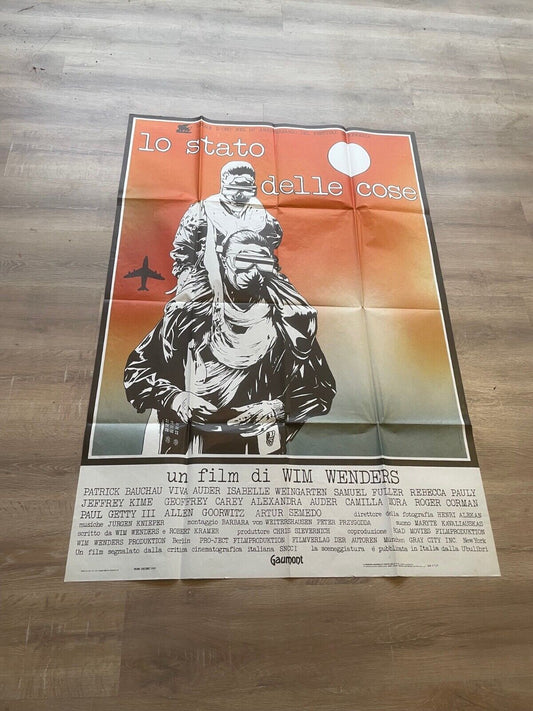 LO STATO DELLE COSE MOVIE POSTER ORIGINAL 120x160 WIM WENDERS