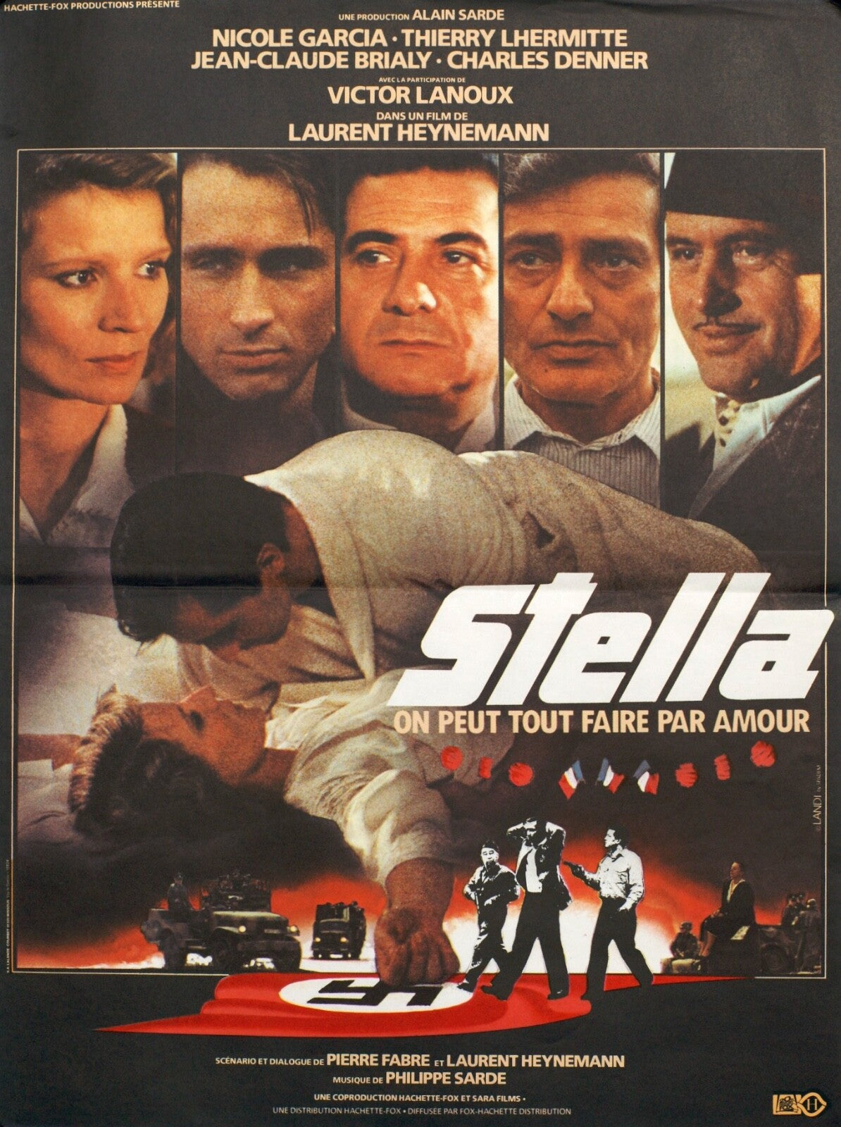 STELLA, ON PEUT TOUT FAIRE PAR AMOUR (POSTER ORIGINAL) Nicole Garcia 
