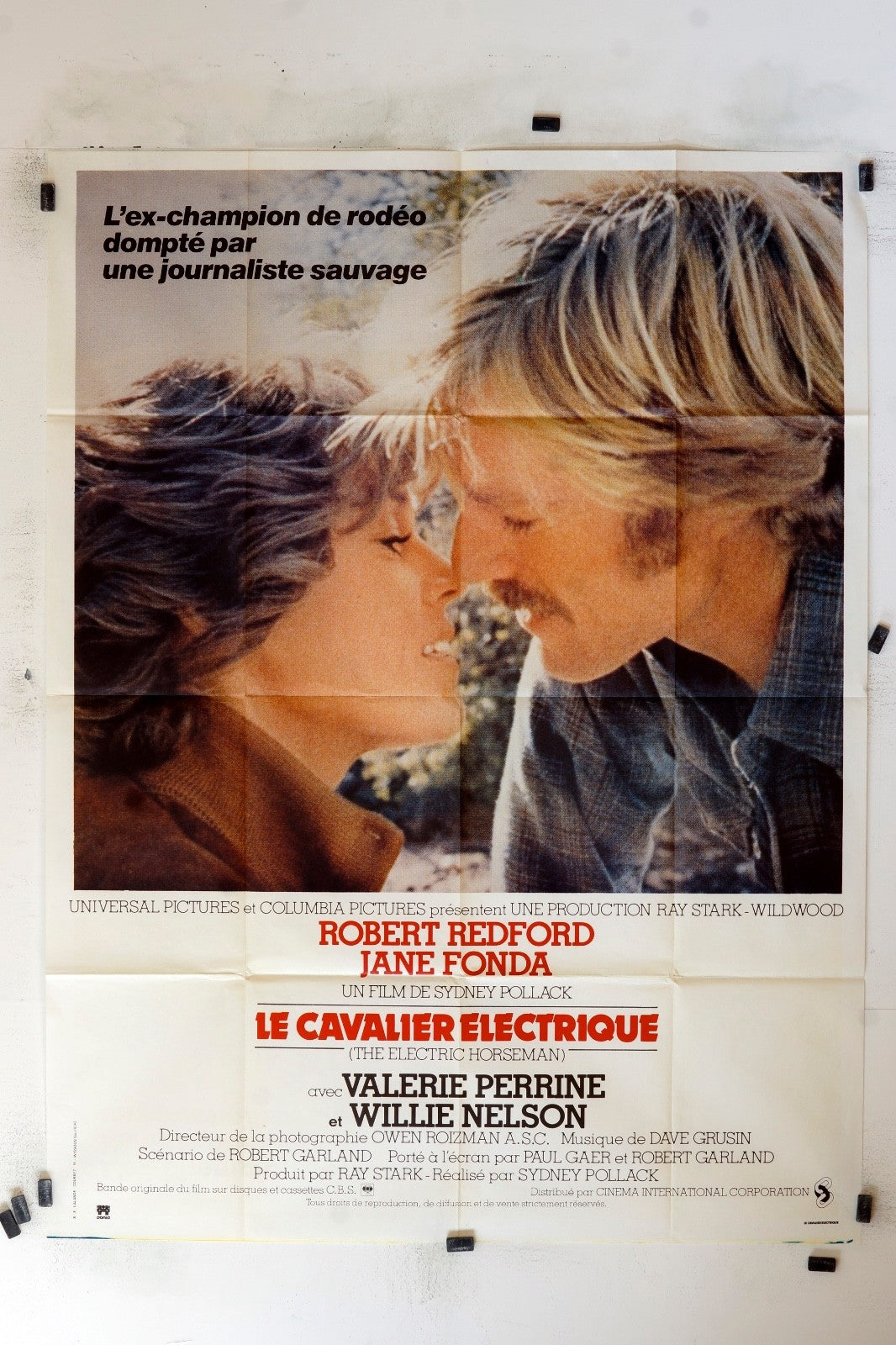 LE CAVALIER ÉLECTRIQUE MOVIE POSTER ORIGINAL (120X160)