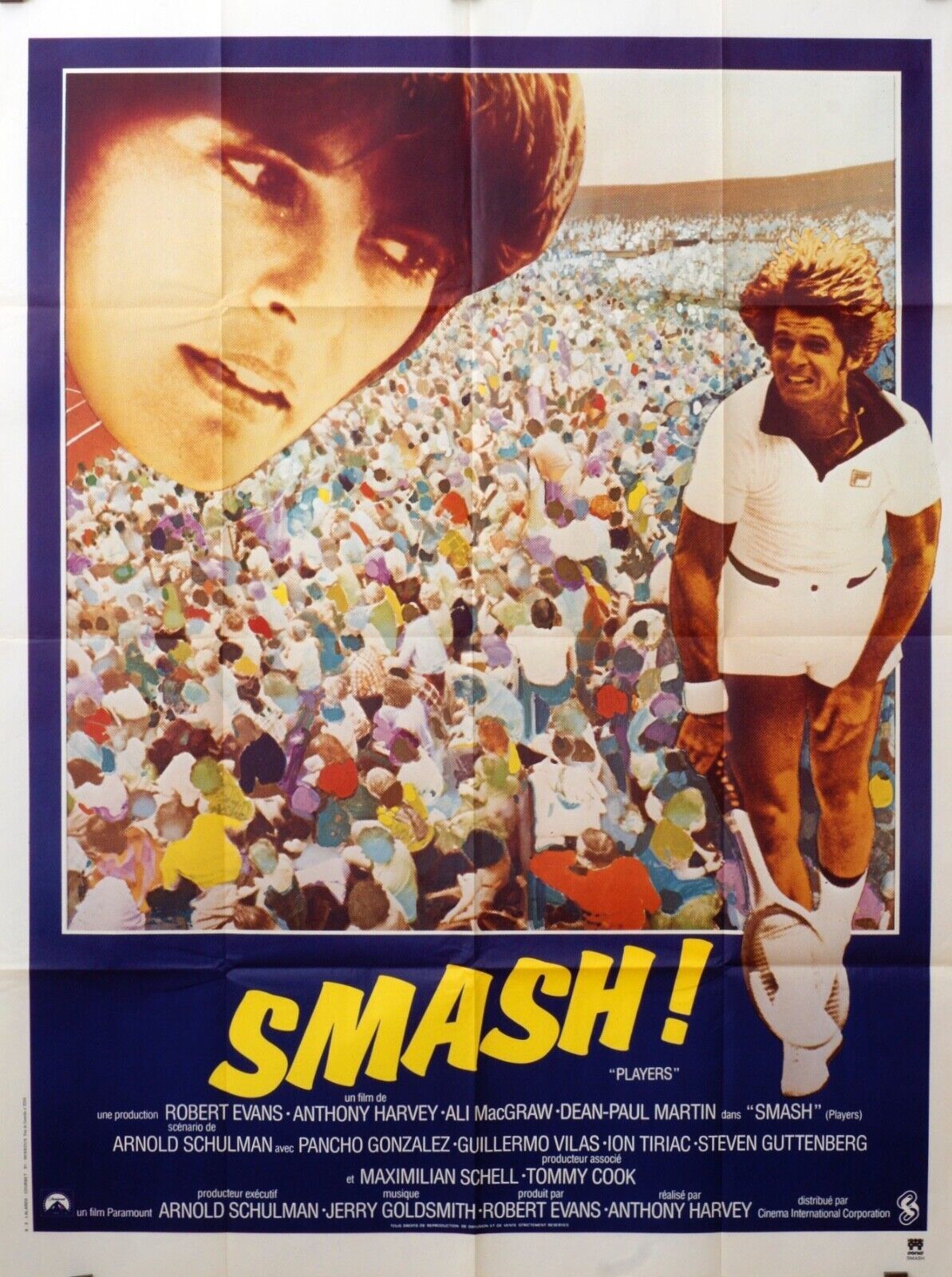 SMASH ! ORIGINAL MOVIE POSTER 120x160 HIRAM KELLER