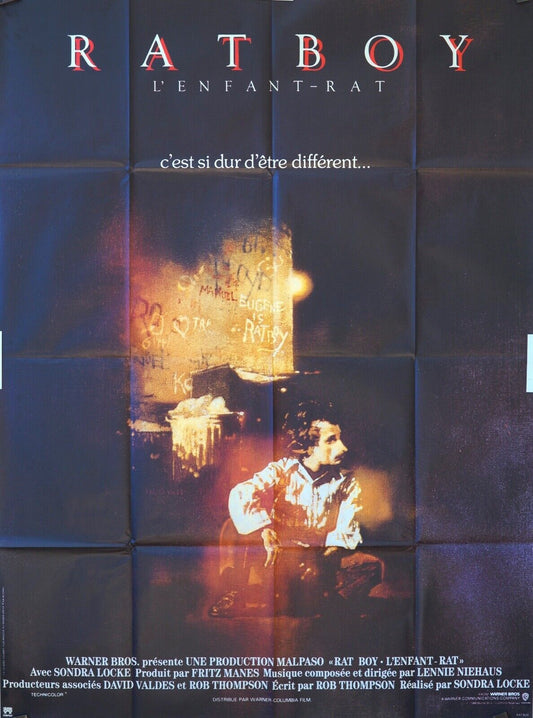 RATBOY MOVIE POSTER ORIGINAL 120x160 SONDRA LOCKE