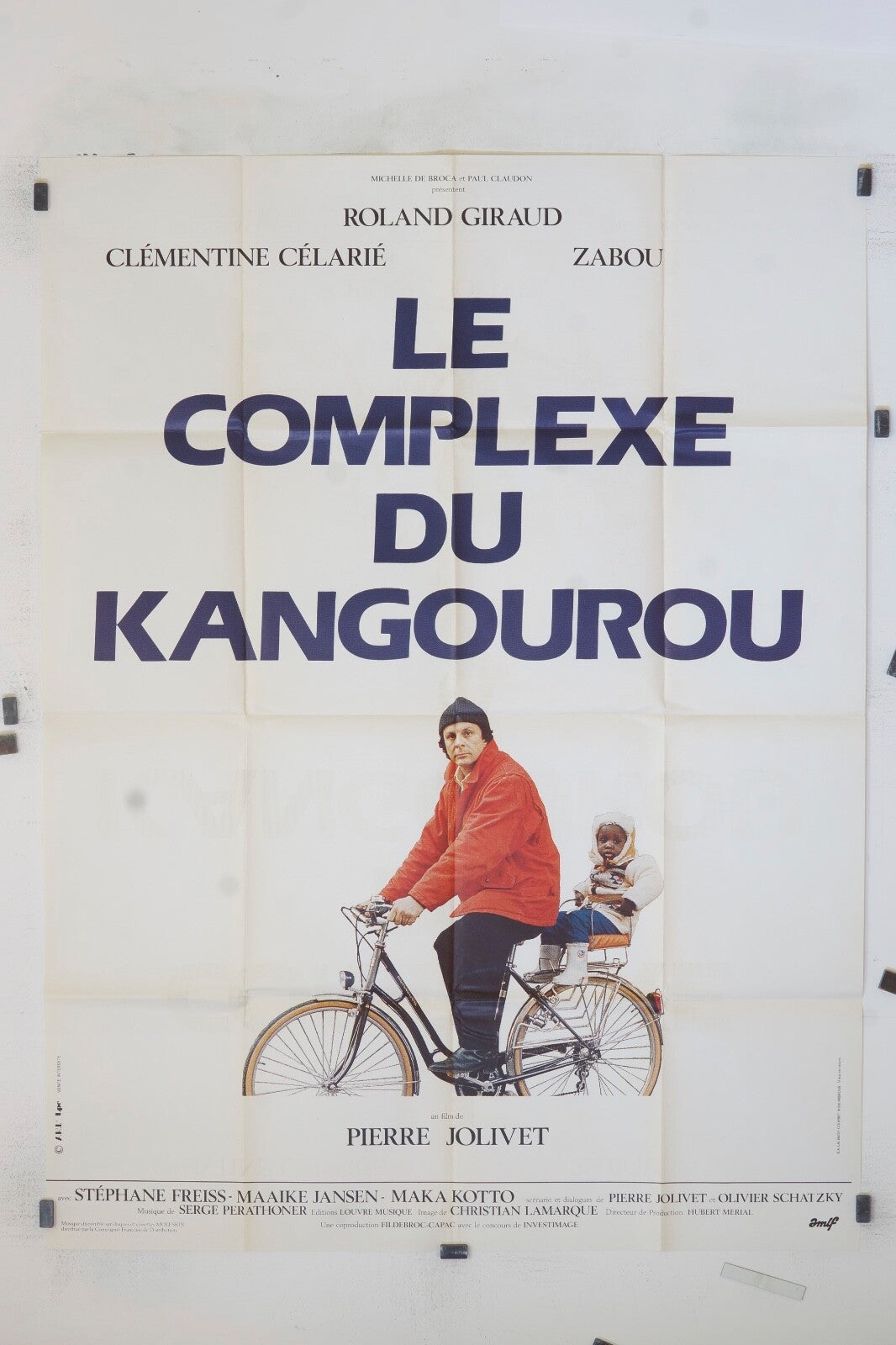 LE COMPLEXE DU KANGOUROU ROLAND GIRAUD MOVIE POSTER ORIGINAL 120x160