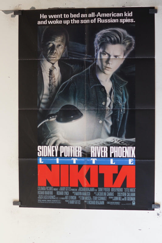 LITTLE NIKITA (70X100) ORIGINAL MOVIE POSTER SIDNEY POITIER – RIVER PHOENIX