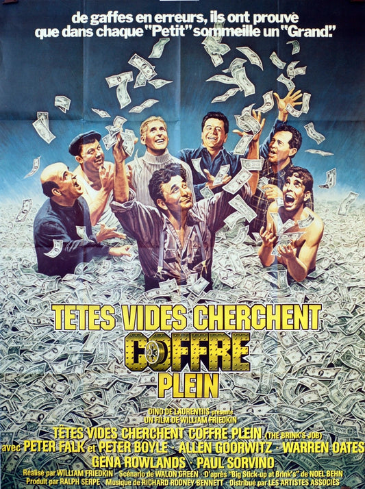 TÊTE VIDES CHERCHENT COFFRENT PLEIN MATTHIAS MOVIE POSTER ORIGINAL (120x160)