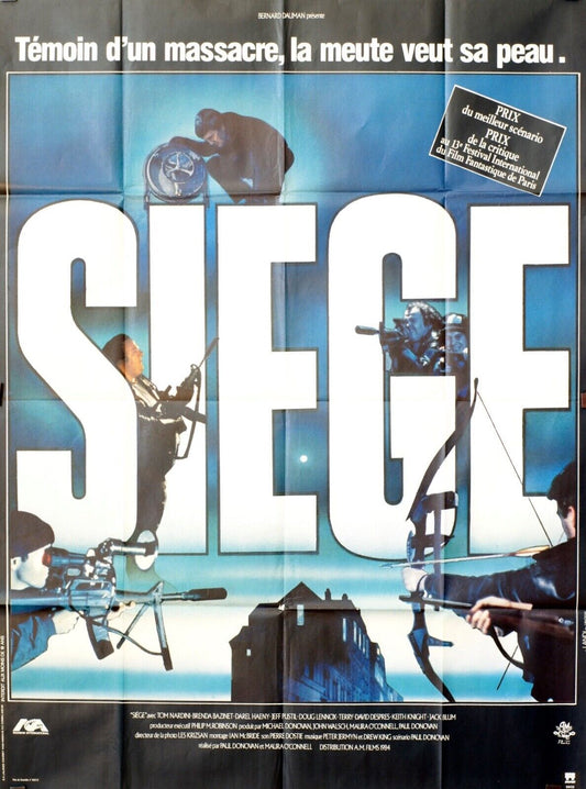 SIEGE MOVIE POSTER ORIGINAL 120x160 TOM NARDINI