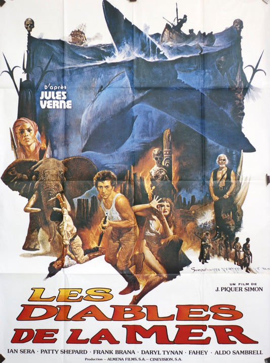 LES DIABLES DE LA MER IAN SERA POSTER ORIGINAL 120x160
