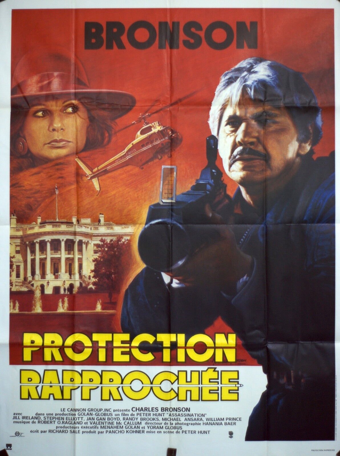 PROTECTION RAPPROCHÉE MOVIE POSTER ORIGINAL 120x160  BRONSON