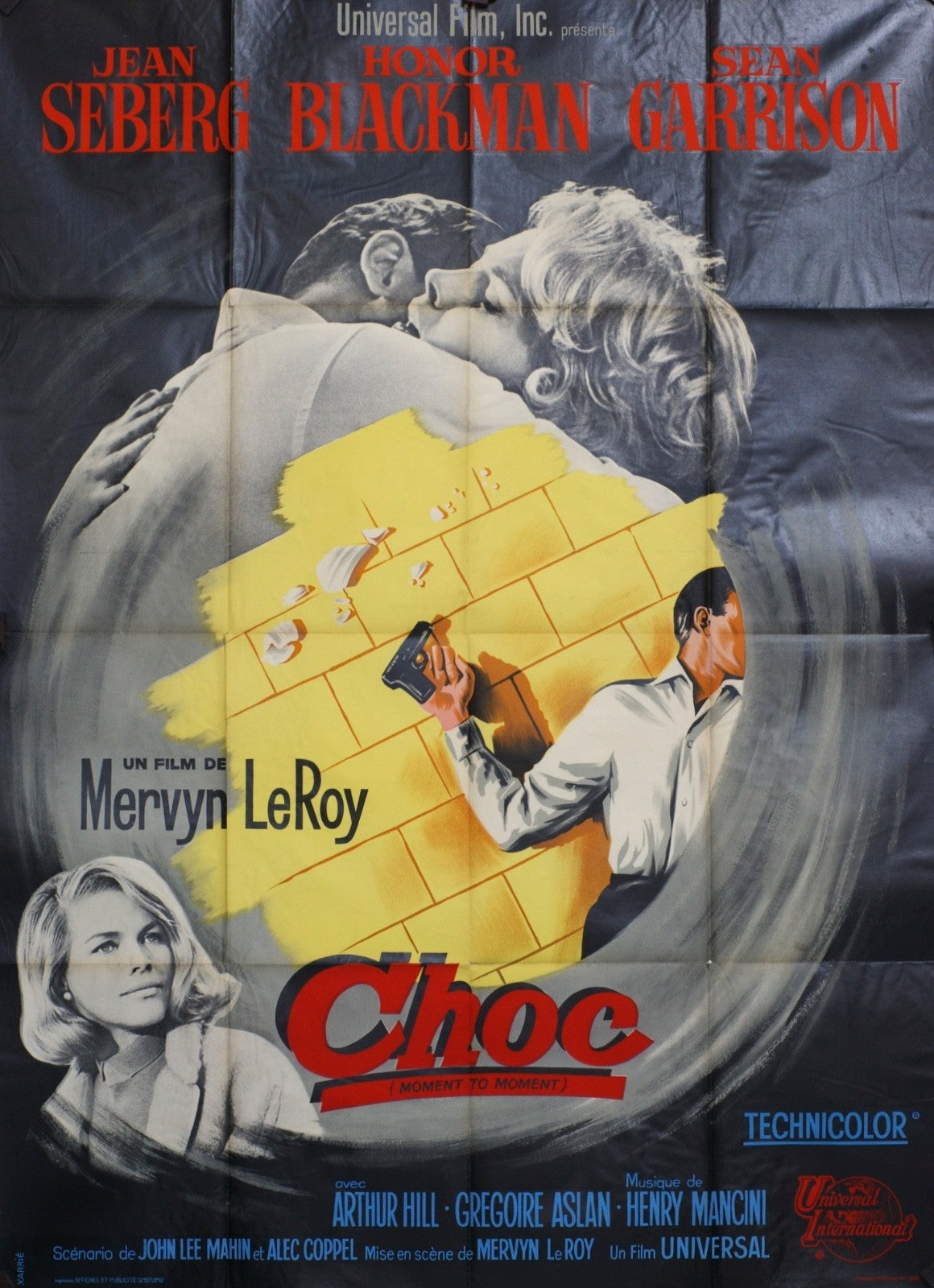 CHOC JEAN SEBARG MOVIE POSTER ORIGINAL 120x160