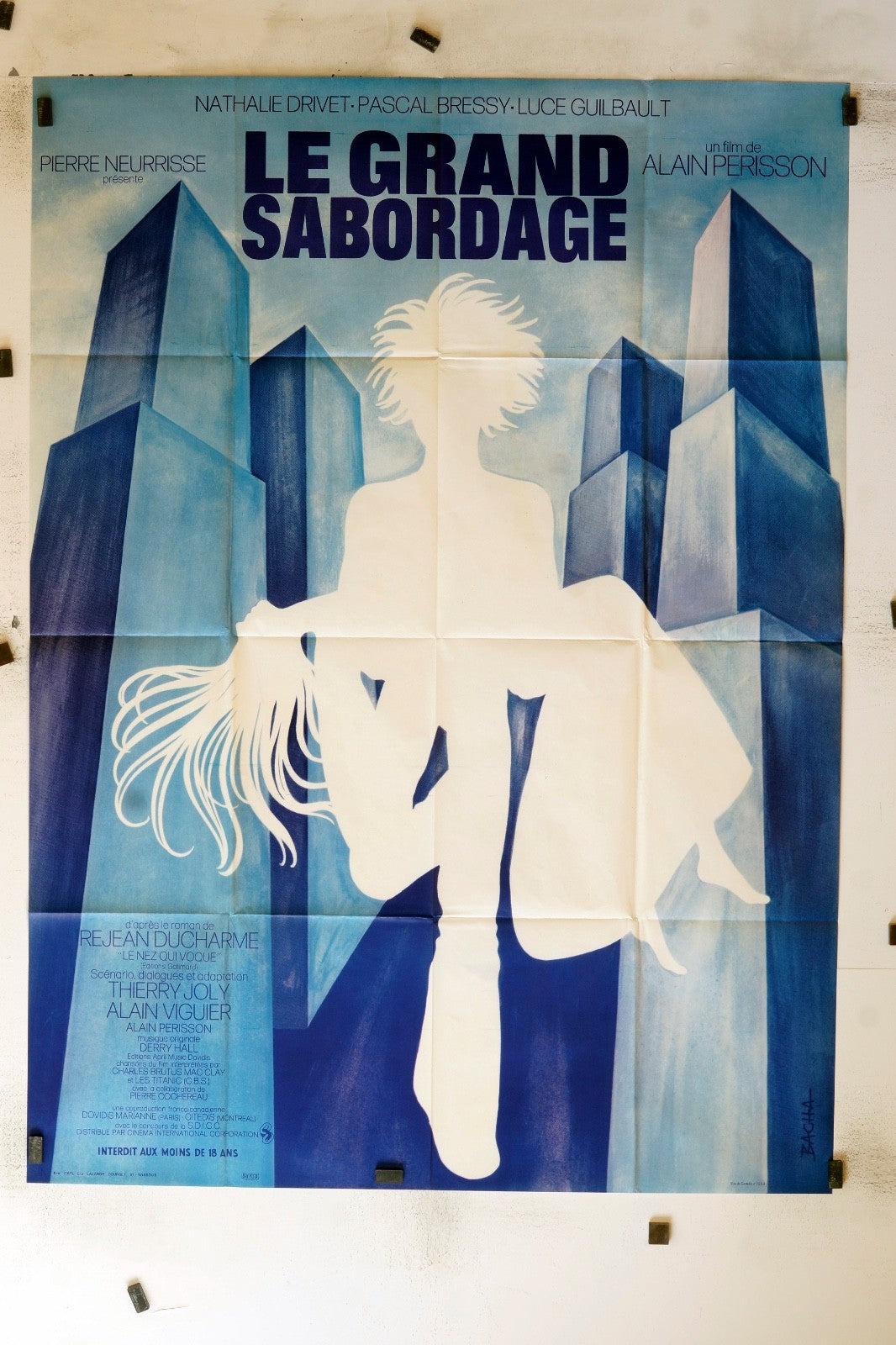 LE GRAND SABORDAGE NATHALIE DRIVET MOVIE POSTER ORIGINAL