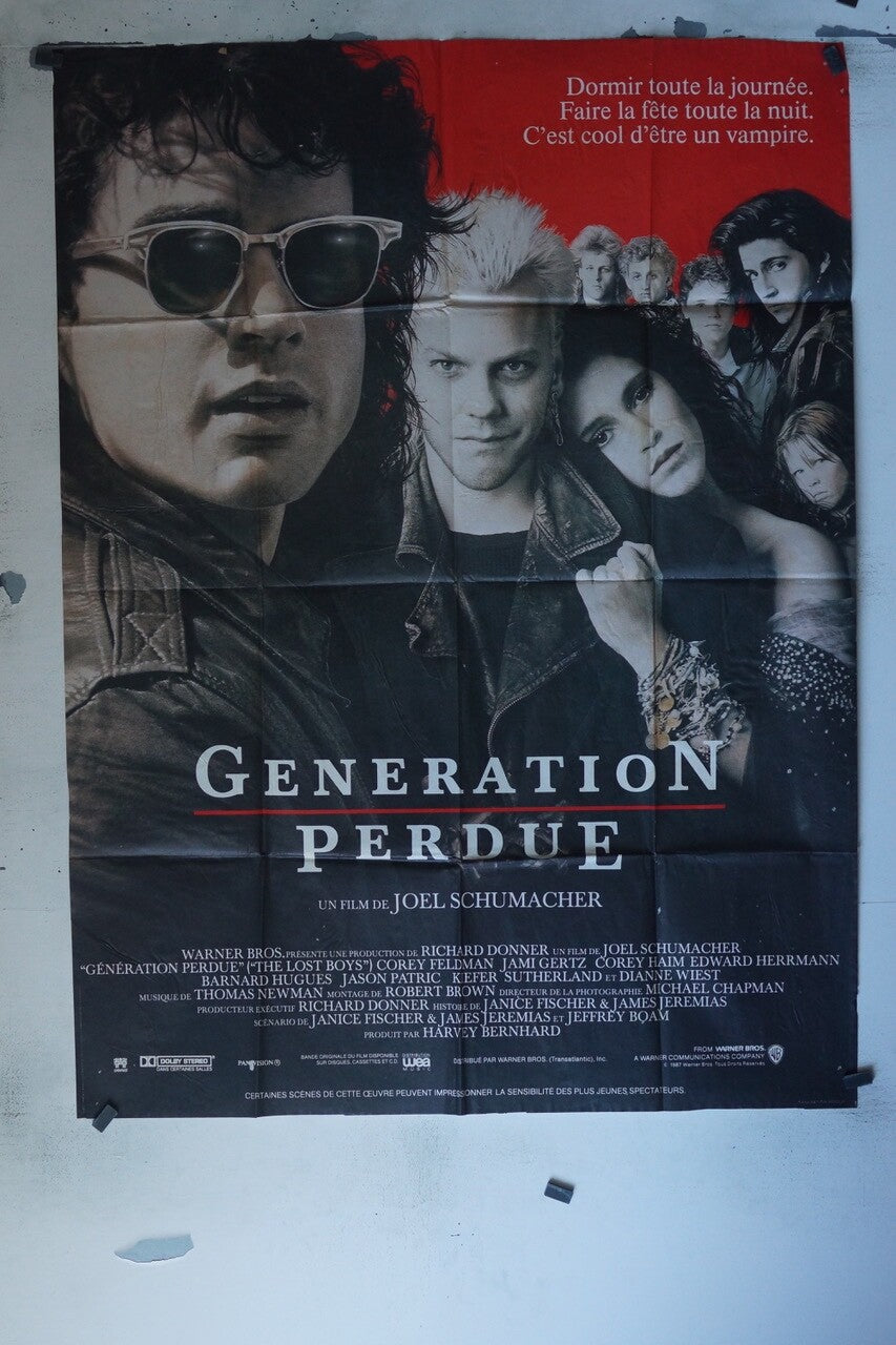 GÉNÉRATION PERDUE POSTER ORIGINAL 120x160 JOEL SCHUMACHER