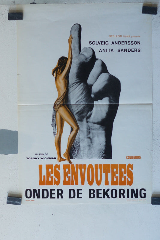 ENVOUTEES (LES) ORIGINAL MOVIE POSTER 36x55 Solveig Andersson , Anita Sanders 