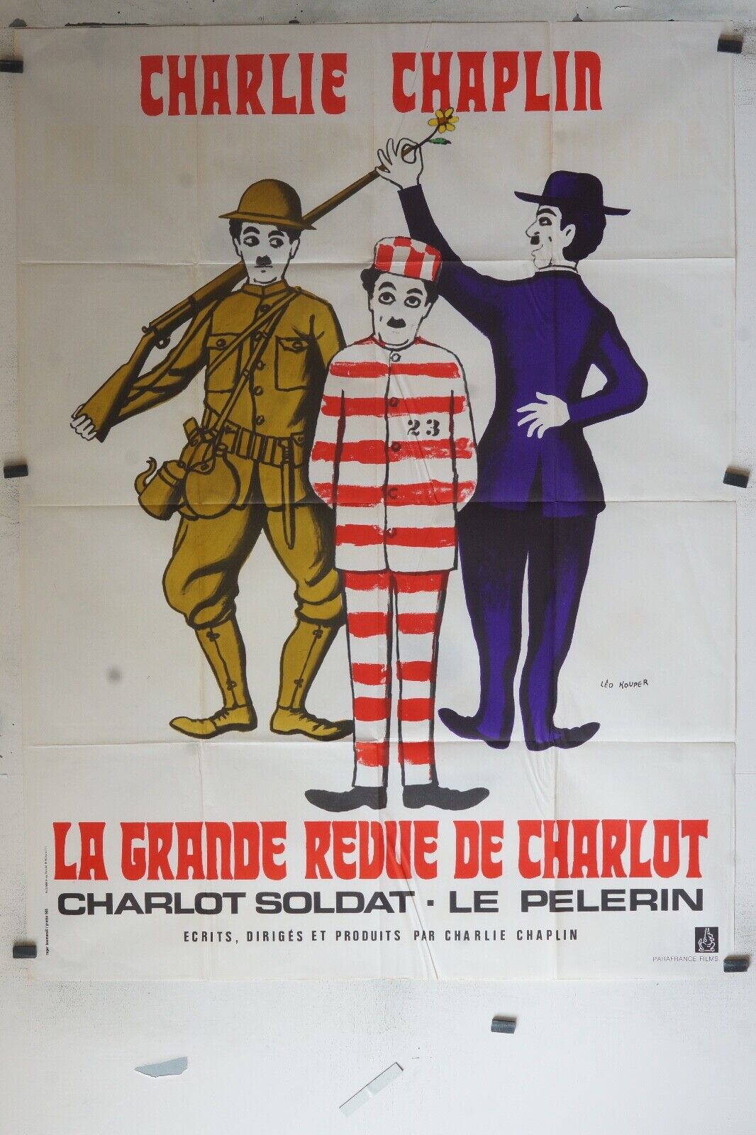 GRANDE REVUE DE CHARLOT (LA) 120x160 