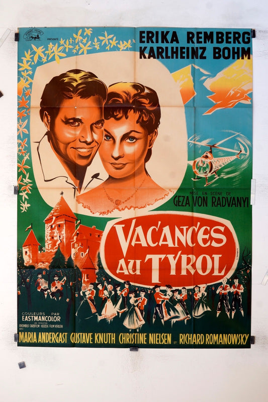 VACANCES AU TYROL ERIKA REMBERG MOVIE POSTER ORIGINAL 120x160
