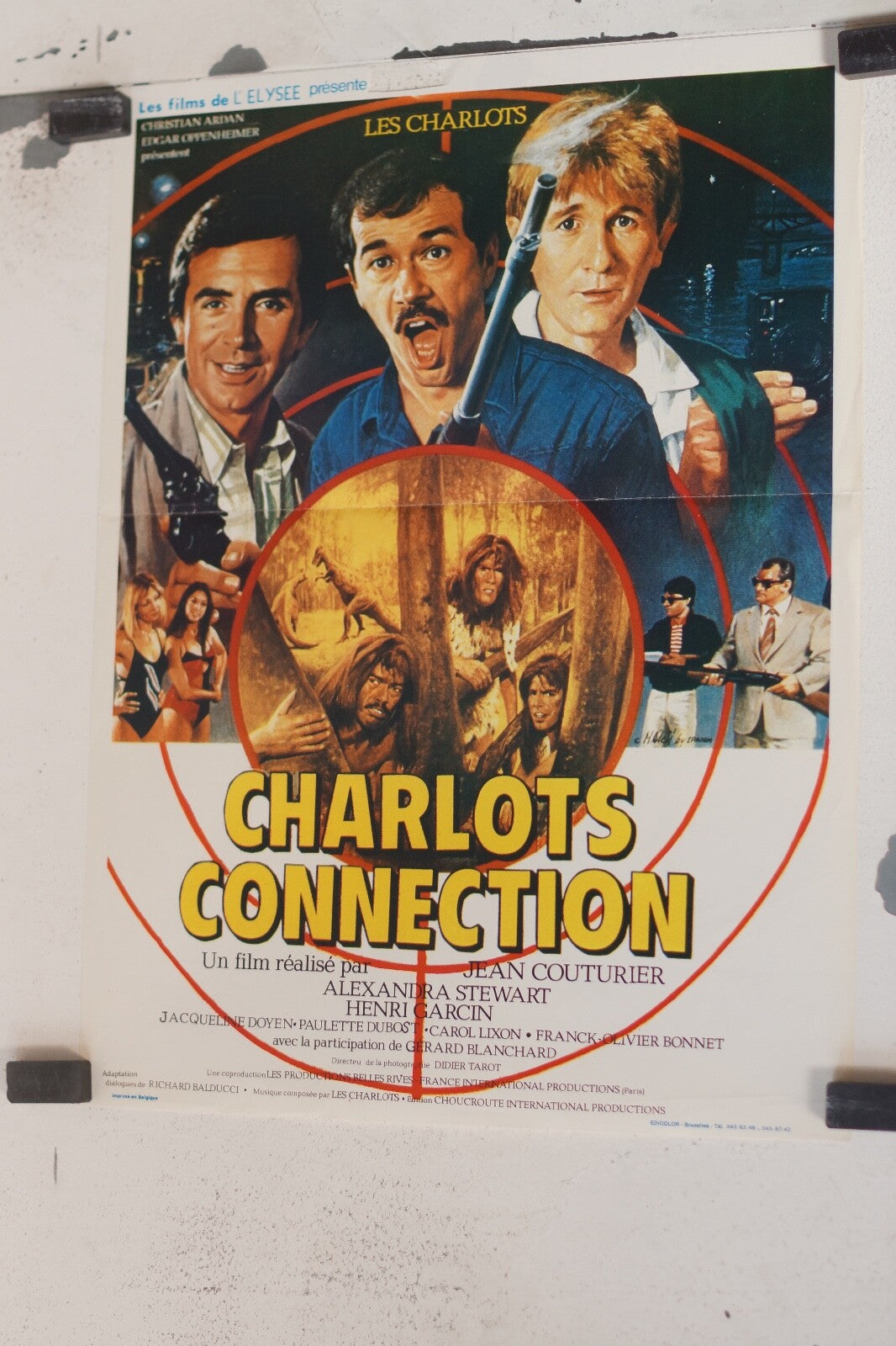 CHARLOTS CONNECTION (Belge) ORIGINAL 30x55