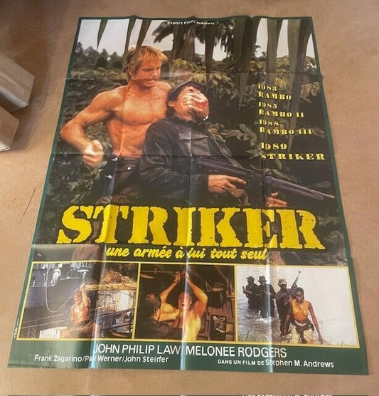 STRIKER 120X160 ORIGINAL POSTER JEAN LEDUC