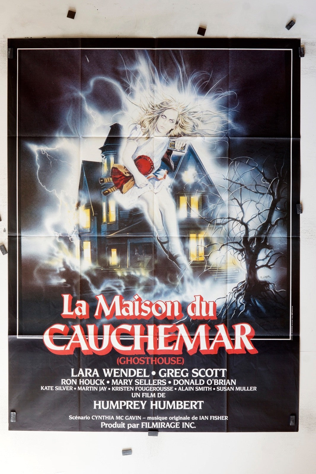 LA MAISON DU CAUCHEMAR LARA WENDEL MOVIE POSTER ORIGINAL 120x160