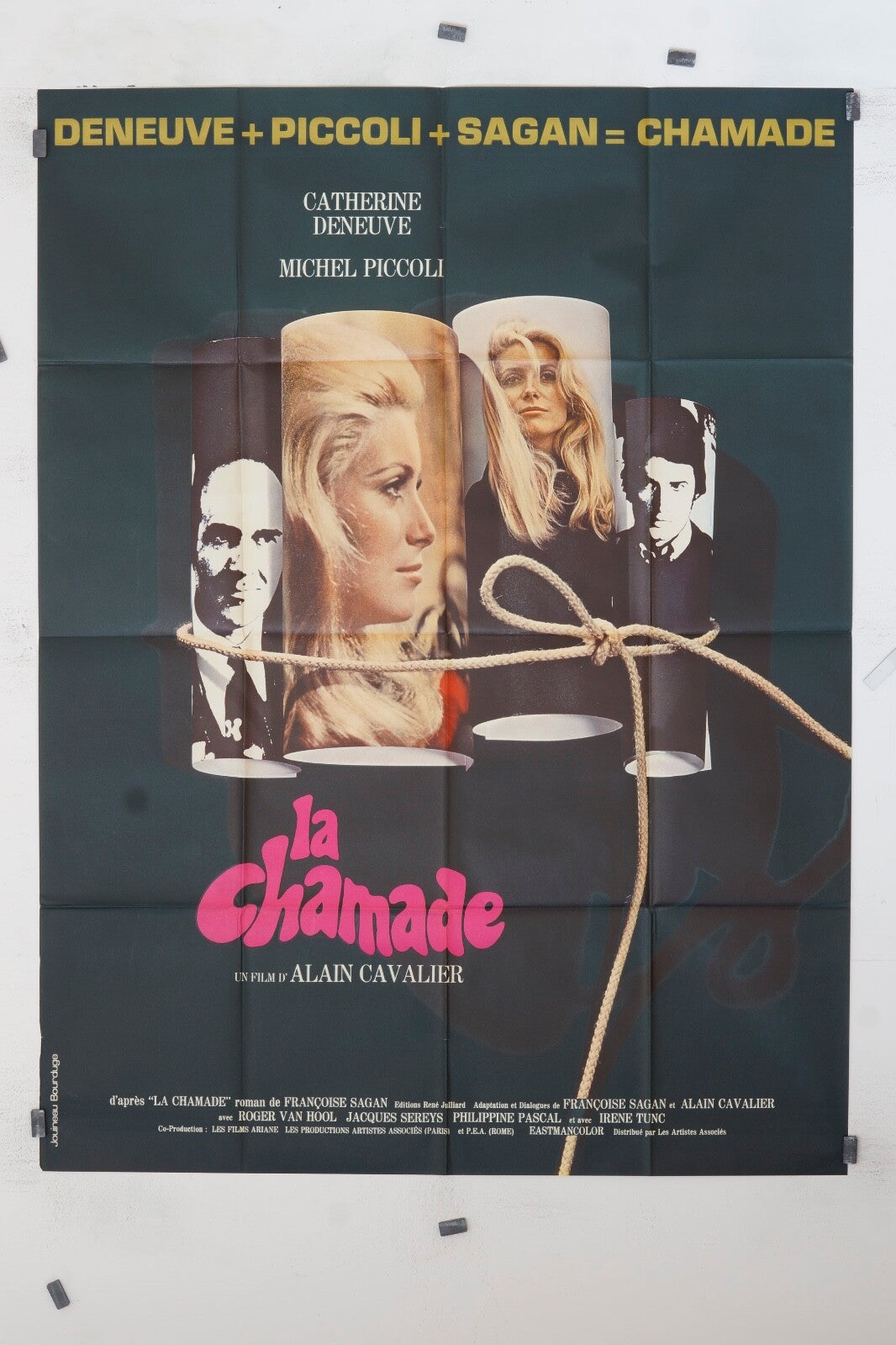 LA CHAMADE CATHERINE DENEUVE MOVIE POSTER ORIGINAL 120x160