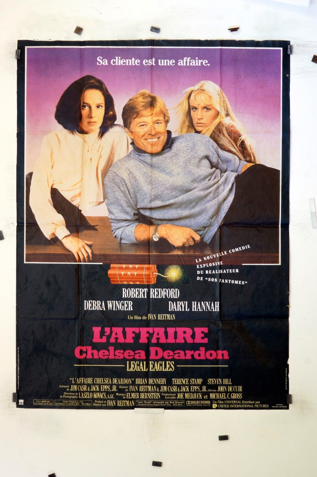 L’AFFAIRE CHELSEA DEARDON ROBERT REDFORD MOVIE POSTER ORIGINAL (120X160)