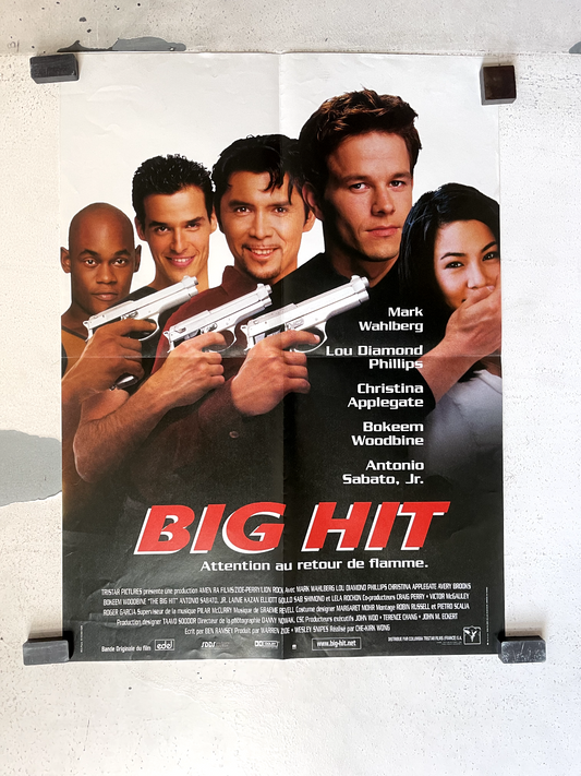 BIG HIT POSTER ORIGINAL (40X60) MARK WAHLBERG – LOU DIAMOND