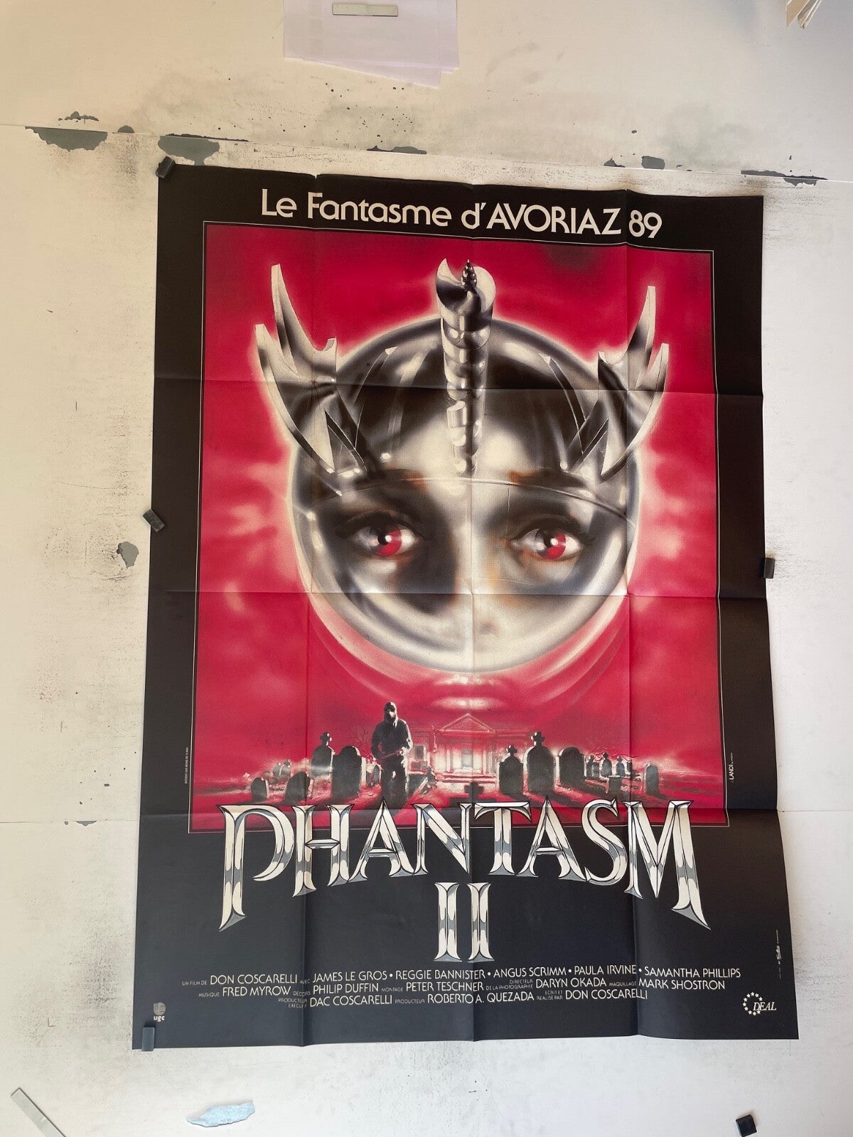 PHANTASM II POSTER ORIGINAL 120x160 JAMES LE GROS