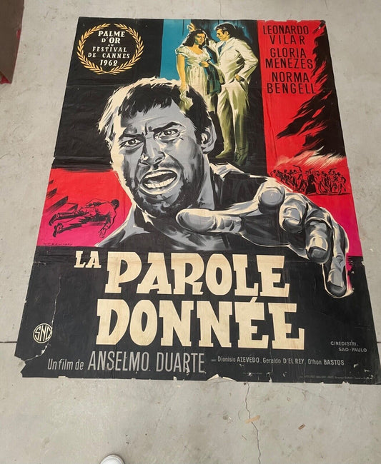 LA PAROLE DONNÉE ORIGINAL 120x160 LEONARD VILAR