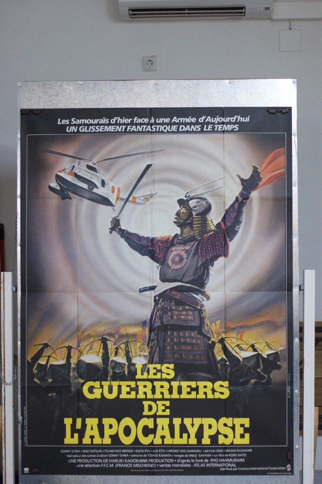 LES GUERRIERS DE L’APOCALYPSE MOVIE POSTER ORIGINAL 120x160 SONNY CHIBA