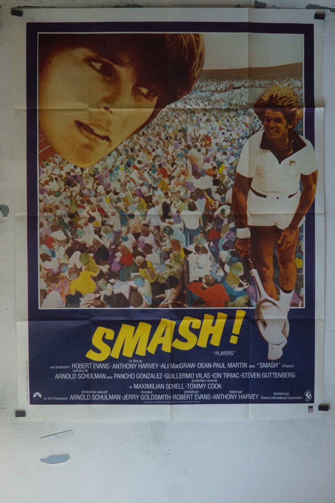 SMASH ! POSTER ORIGINAL 120x160 DEAN PAUL MARTIN
