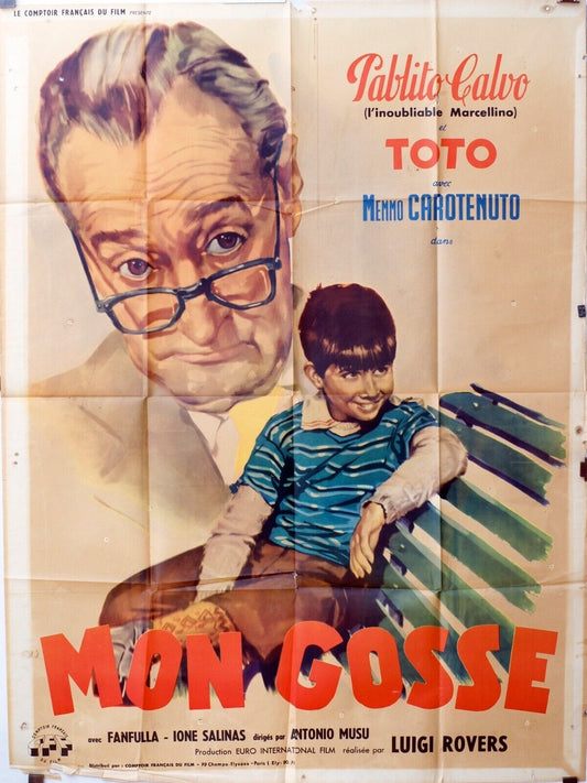 MON GOSSE POSTER ORIGINAL (120X160) CLAUDE LE LELOUCH