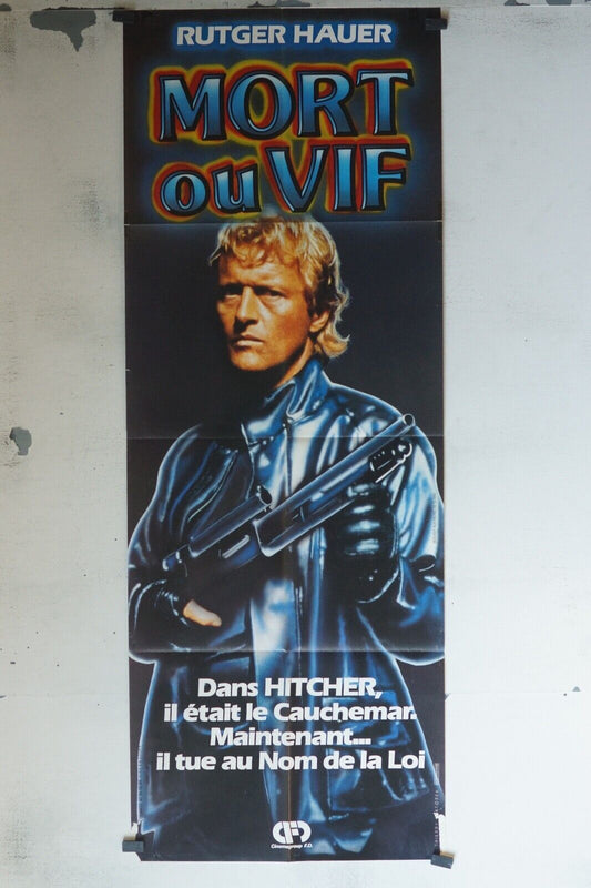 MORT OU VIF POSTER ORIGINAL (60x160) RUTGER HAUER