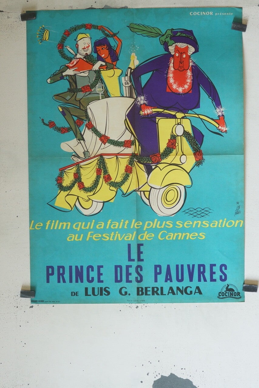LE PRINCE DES PAUVRE MOVIE POSTER ORIGINAL (60X80) LUIS G.BERLANGA