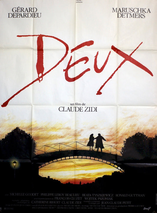 DEUX GÉRARD DEPARDIEU GORDON POSTER ORIGINAL 120x160