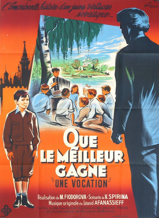QUE LE MEILLEUR GAGNE « UNE VOCATION » POSTER ORIGINAL 120x160